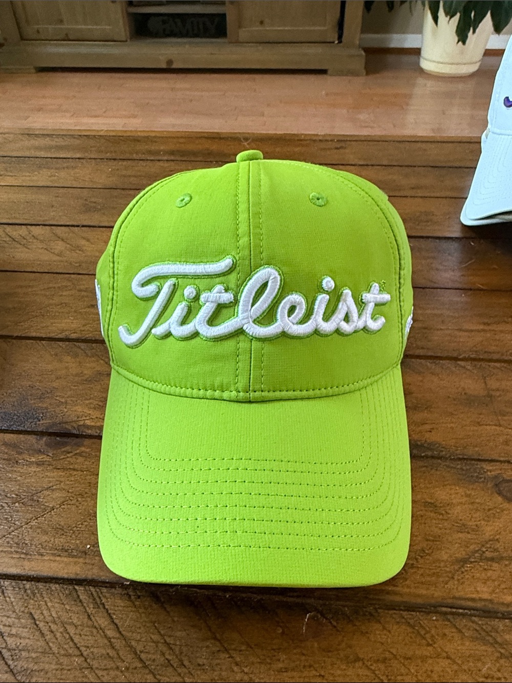 Titleist Bright Lime Green Golf Hat